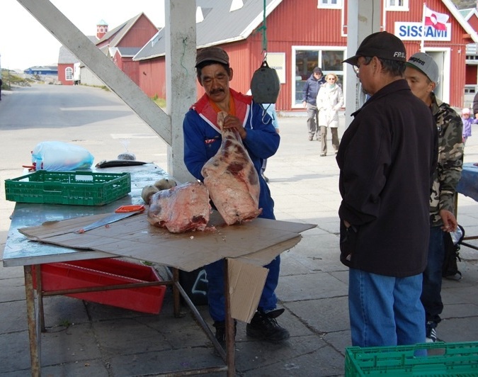 Köttmarknad i stan